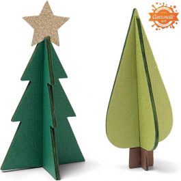 Fustella Natale Scrapbooking BIGZ Tree Ornament - Albero di Natale - art.  665962 - Sizzix