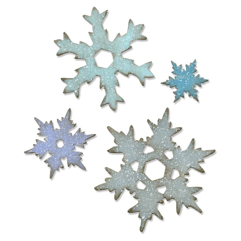 Fustella scrapbooking - Sizzix Bigz L - Stacked SnowFlakes - Fiocchi di  Neve Insieme - art. 660052 - Sizzix