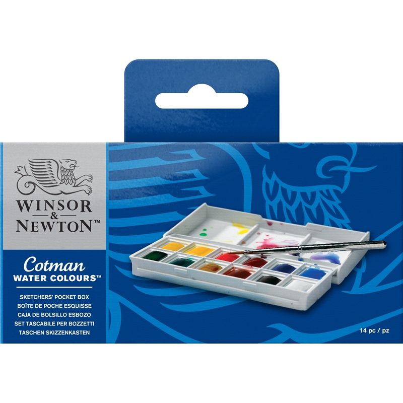 Set Acquerello 12 mezzi Godet - Professional Water Colour Winsor&Newton