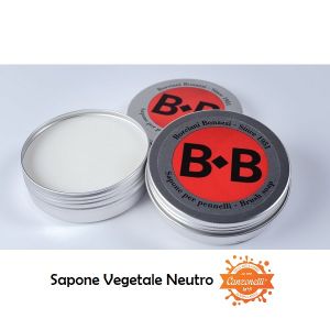 Sapone Vegetale per Pulizia Pennelli - Neutro - 100 gr - Borciani e Bonazzi