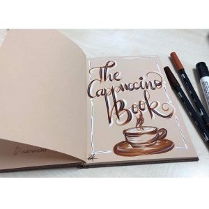 Blocco da Disegno - Sketchbook - The Cappuccino Book - Formato A4 - Rilegato - art. 10 628 996 - Hahnemuhle