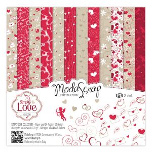 Set Carte da Scrapbooking Fly & Scrap Collection - 12 design 15x15 cm -  12 Fogli/sheet - ModaScrap